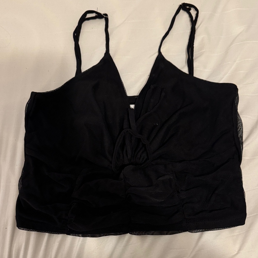 Urban Outfitters Black Crop Top